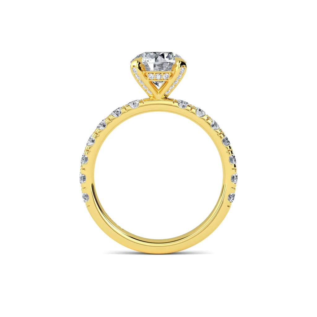 1.50 Carat Mined Round Diamond - Handcrafted In Hatton Garden